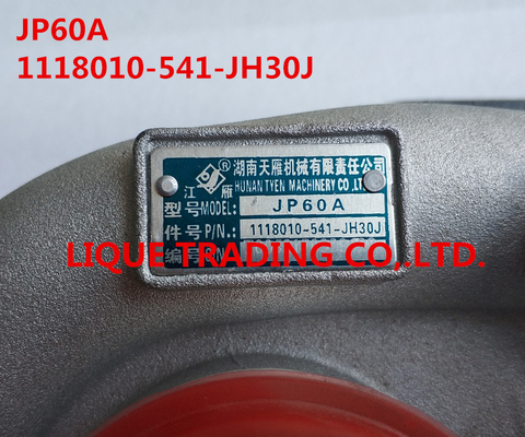 China Turbocompresor auténtico y nuevo JP60A, 1118010-541-JH30J proveedor