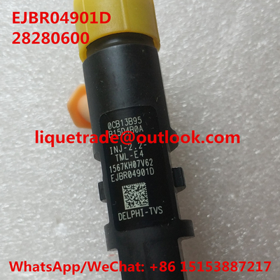 China DELPHI Injector EJBR04901D, R04901D, 28280600, 27890116101 TML 2.2L E4 originales y nuevos proveedor