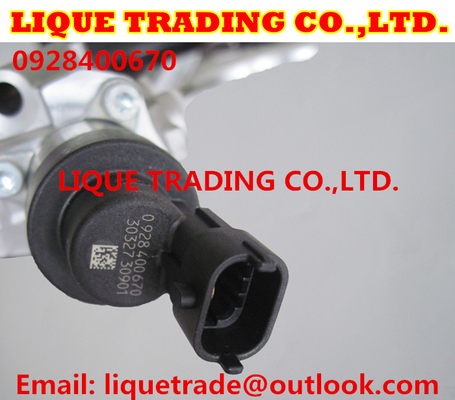 CHINA Las piezas del combustible diesel de BOSCH miden la unidad/la válvula electromagnética medidora 0928400670 proveedor