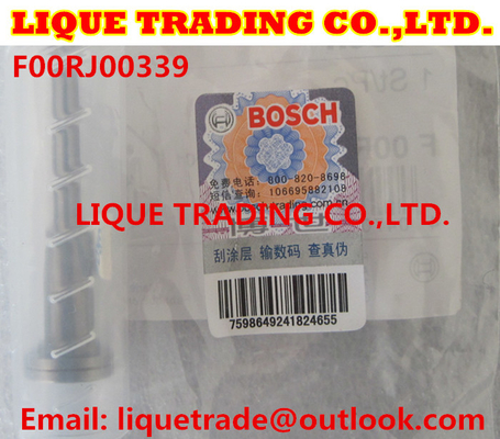 CHINA Válvula común auténtica y nueva F00RJ00339 de BOSCH del carril del inyector para 0445120007, 0445120018, 0445120032, 0445120079,0445120103 proveedor
