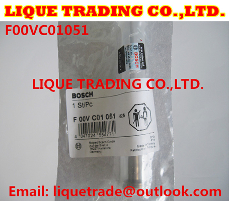 CHINA Válvula común auténtica y nueva F00VC01051 de BOSCH del carril del inyector para 0445110181, 0445110189, 0445110190 proveedor