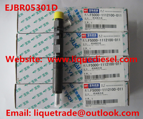 China Inyector común original EJBR05301D del carril de EJBR05301D para YUCHAI F50001112100011 proveedor