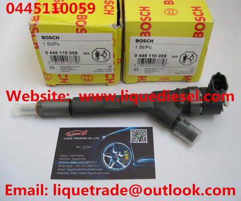 China Inyector común del carril de BOSCH 0445110059/0 445 110 059 Chrysler 05066 820AA/VMI 15062036F proveedor