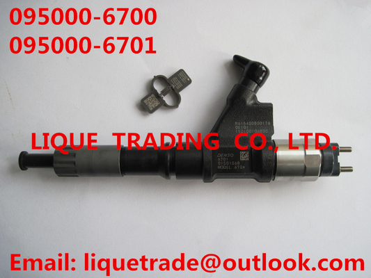 China Inyector común del carril de DENSO 095000-6700,095000-6701 para SINOTRUK HOWO VG61540080017A/R61540080017A/150100106800 proveedor