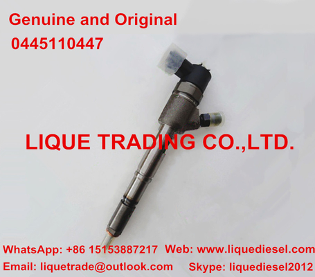 CHINA Inyector de combustible auténtico y original 0445110447, 0 445 110 447, FAW apto, DACHAI proveedor