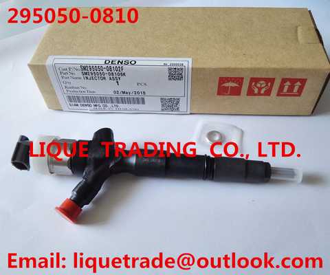 CHINA Inyector común auténtico del carril de DENSO 295050-0810/23670-0L100/236700L100/23670-0L110 proveedor