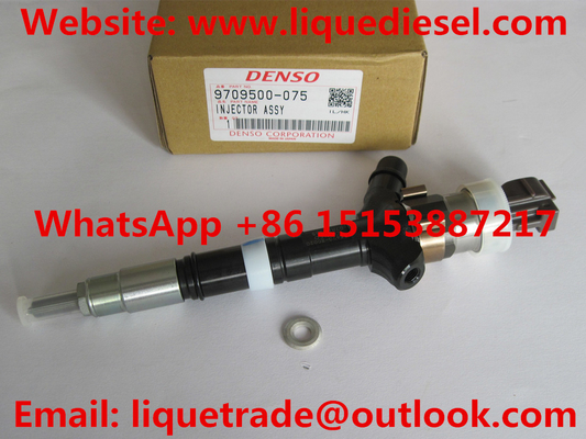 CHINA Inyector común del carril de DENSO 095000-0750, 095000-0751, 095000-0530, 9709500-075 para TOYOTA 23670-30020, 23670-39025 proveedor