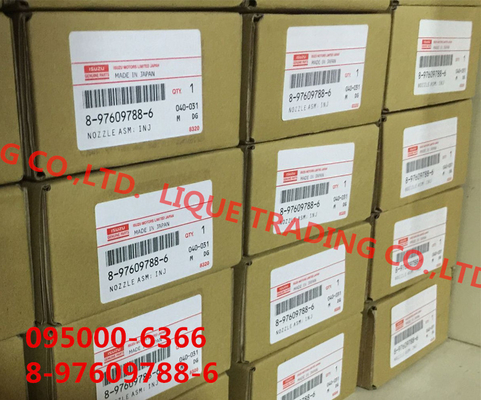 CHINA Inyector común auténtico y nuevo de DENSO del carril 095000-6366/095000-6363 para Isuzu 8-97609788-6, 8976097886, 05R08994 proveedor