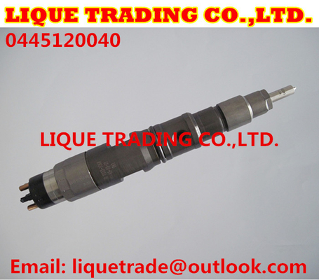 CHINA BOSCH 0 445 120 040 auténticos y nuevo inyector común 0445120040 del carril para DAEWOO DOOSAN 65.10401-7001C/65.10401-7001 proveedor