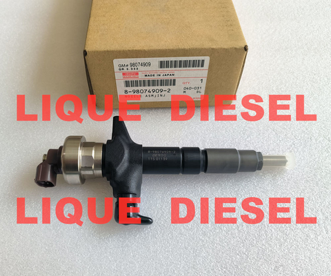 CHINA DENSO inyector de combustible 095000-8030 8-98074909-2 0950008030 8980749092 proveedor