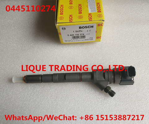 CHINA Inyector común 0445110274 del carril de BOSCH 0445110275 para HYUNDAI 33800-4A500 proveedor