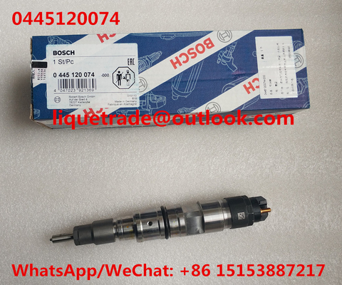 CHINA Inyector común 0445120074, 0 445 120 074 del carril de BOSCH proveedor