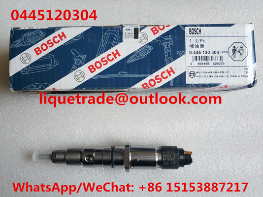 CHINA Inyector común 0445120304, 0 445 120 304 del carril de BOSCH para el motor 5272937 de la ISLA proveedor