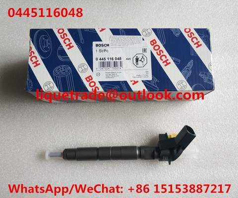 CHINA Inyector común 0445116048, 0 445 116 048 del carril de BOSCH proveedor