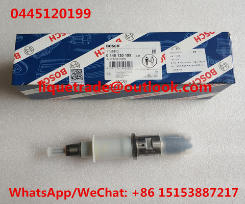 CHINA Inyector común 0445120199, 0 445 120 199 del carril de BOSCH para Cummins 4994541 proveedor
