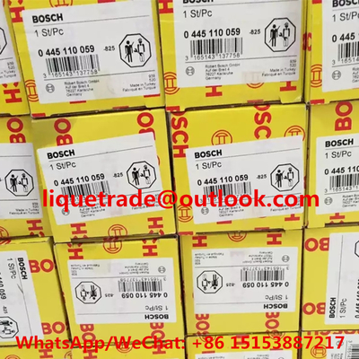 CHINA Inyector común 0445110059, 0 445 110 059 del carril de BOSCH proveedor