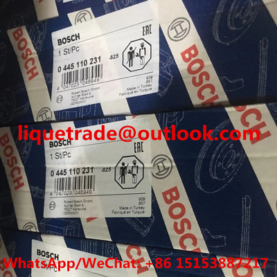 CHINA Inyector común 0445110231, 0 445 110 231 del carril de BOSCH proveedor