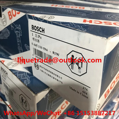CHINA Inyector común 0 del carril del INYECTOR 0445110594 de BOSCH 445 110 594 proveedor