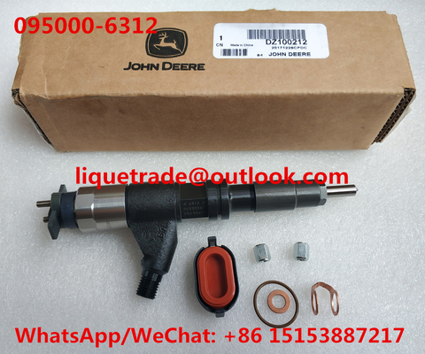 CHINA Inyector común del carril de DENSO 095000-6310, 095000-6311, 095000-6312 para JOHN DEERE 4045 RE530362, RE546784, RE531209 proveedor