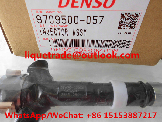 CHINA Inyector común del carril de DENSO 095000-0570 095000-0571 9709500-057 TOYOTA Avensis 23670-27030, 23670-29035 proveedor