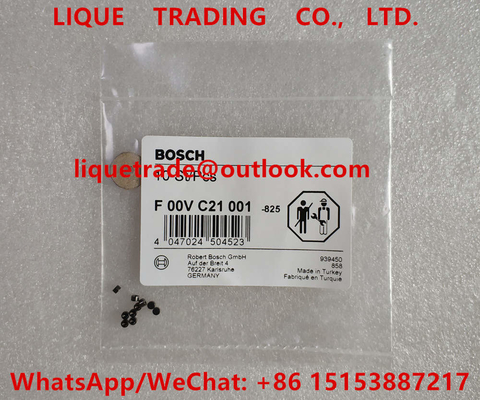 China Rodamiento de bolitas del inyector de BOSCH F00VC21001, F 00V C21 001 proveedor