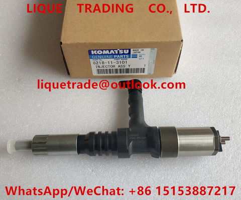 CHINA Inyector de DENSO Fue 095000-0560, 095000-0562, 6218-11-3100, 6218-11-3101, 6218113100, 6218113101 para KOMATSU proveedor