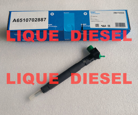 Delphi inyector de combustible 28348370 28271551 A6510702887 6510702887 para Mercedes Benz OM651 proveedor