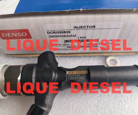 DENSO Inyector de tren común 295050-0820 2950500820 DCRI300820 23670-30380 2367030380 2950500820AM proveedor