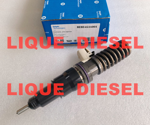 Delphi Inyector de combustible para ferrocarril común BEBE4G14001 VOLVO 61225404 21467658 4G14001 proveedor