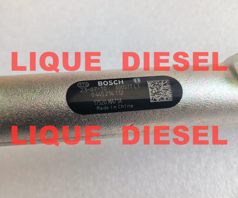 BOSCH Carril común de combustible 0445214112 0 445 214 112 para el vehículo NISSAN 17520-MA71A 17520MA71A proveedor