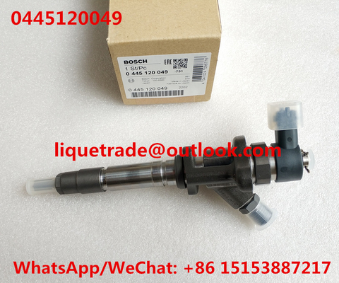 Inyector común 0445120049, 0 445 120 049 del carril de BOSCH para MITSUBISHI ME223750 ME223002 proveedor