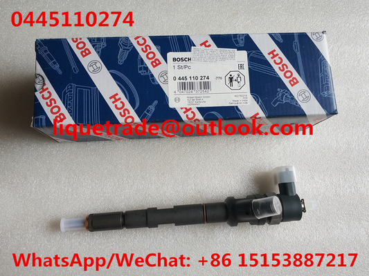 Inyector común 0445110274, 0 445 110 274 del carril de BOSCH para HYUNDAI 33800-4A500 proveedor