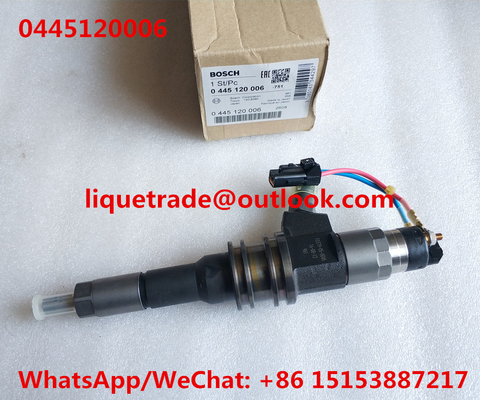 Inyector de COMBUSTIBLE de BOSCH 0445120006, 0 445 120 006 para MITSUBISHI 6M70 ME355278 proveedor