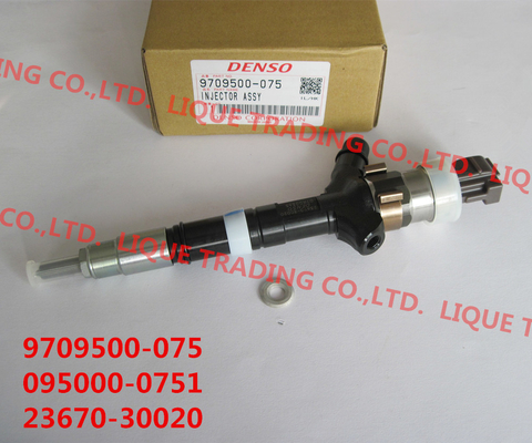 Inyector del CR de DENSO 095000-0750, 095000-0751, 9709500-075 para TOYOTA 23670-30020, 23670-39025 proveedor