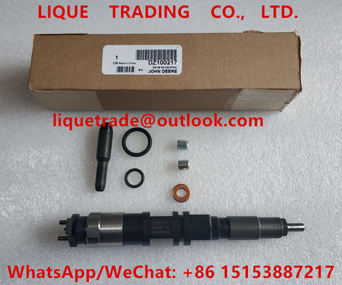Inyector común del carril de DENSO 095000-6490, 095000-6491, 095000-6492, DZ100217, RE529118, RE546781, RE524382 para John Deere proveedor