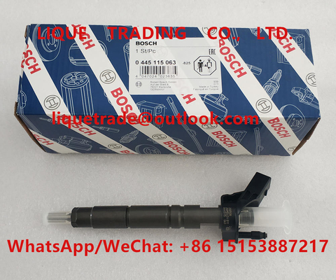 Inyector piezoeléctrico 0445115064, 0445115063, 0 445 115 064, A6420701387, A6420701587 de BOSCH para Mercedes Benz proveedor